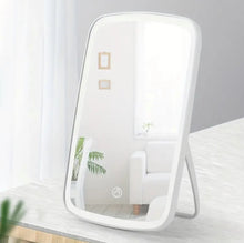 Load image into Gallery viewer, Portable Desktop LED Makeup Vanity Mirror