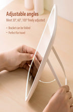 Load image into Gallery viewer, Portable Desktop LED Makeup Vanity Mirror