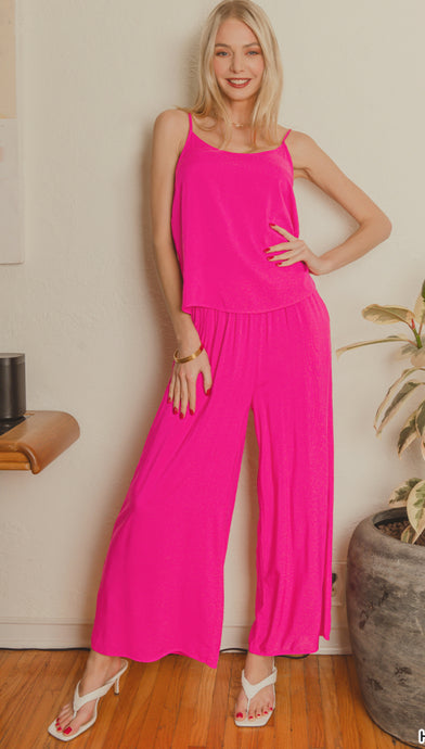 Every Girl Loves Pink - Lounge Set - Zenana