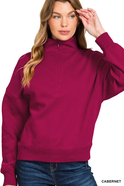 NY NY Cabernet Pullover - Zenana