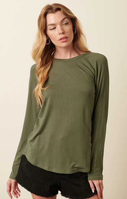 Bamboo and Beautiful Long Sleeve Tees - Scoop - Mittoshop