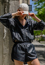 Load image into Gallery viewer, Lovell Faux Leather Jacket - 2 Color Options - Rae Mode