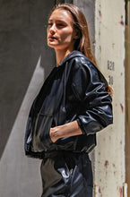 Load image into Gallery viewer, Lovell Faux Leather Jacket - 2 Color Options - Rae Mode