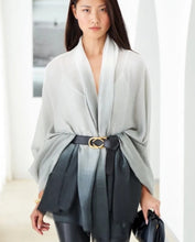 Load image into Gallery viewer, Carly Cushnie Ombre Grey Scarf