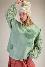 Load image into Gallery viewer, Mint Garden Sweatshirt - Easel