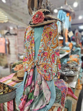 Load image into Gallery viewer, Paisley Garden Kimono - A Rare Bird