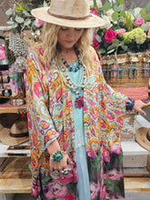 Load image into Gallery viewer, Paisley Garden Kimono - A Rare Bird