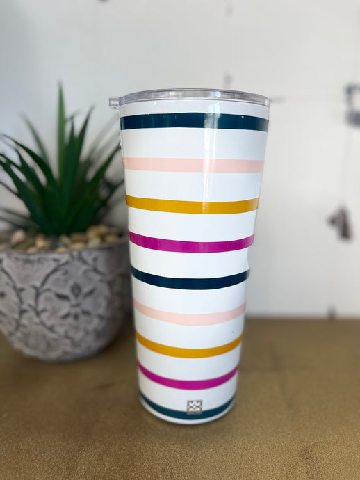 Block Party Tall Stainless Large Tumbler - Mary Square