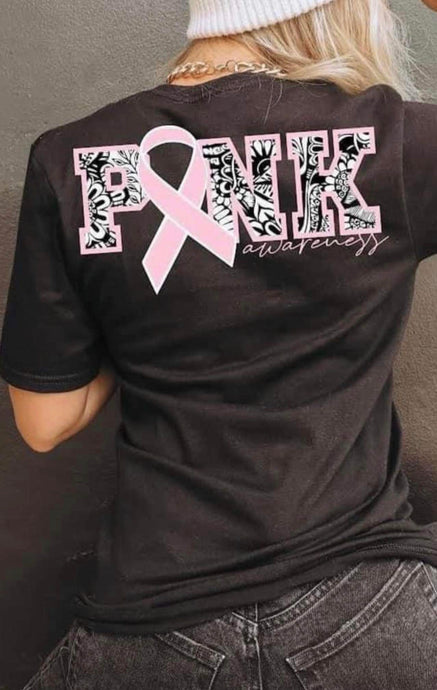 Pink Ribbon Fundraiser Tee