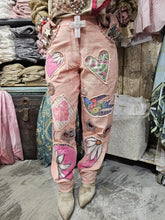 Load image into Gallery viewer, Patch Pink Sparkle Pant - A Rare Bird