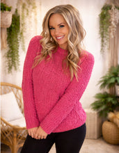 Load image into Gallery viewer, Raspberry Cloud Sweater - Zenana