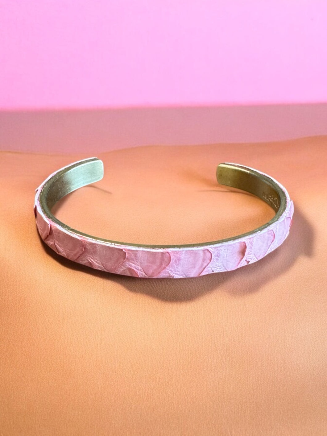 Python .25 - Blush - Rustic Cuff