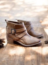 Load image into Gallery viewer, Free People Women’s Back Loop Ankle Buckle Bootie