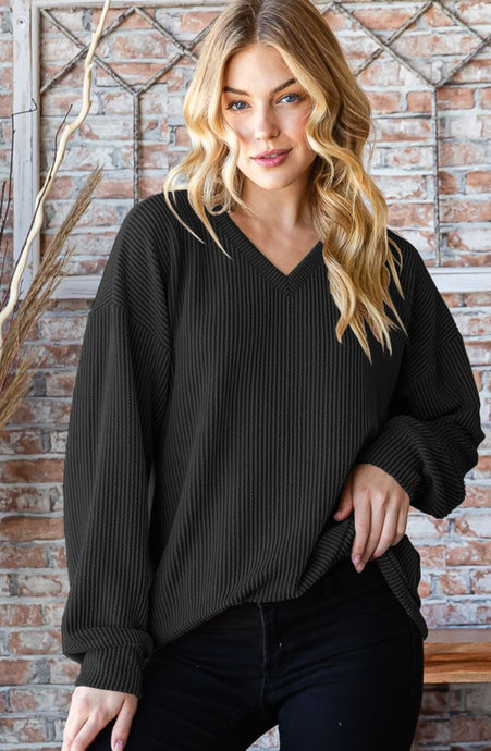 Urban Ribbed Top Heimish