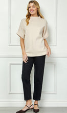 Load image into Gallery viewer, Champagne Shimmer Shoulder Top - See and Be Seen