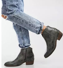 Load image into Gallery viewer, Western Inspired Ankle Bootie - 93 Vintage