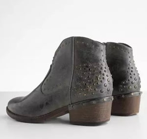 Western Inspired Ankle Bootie - 93 Vintage