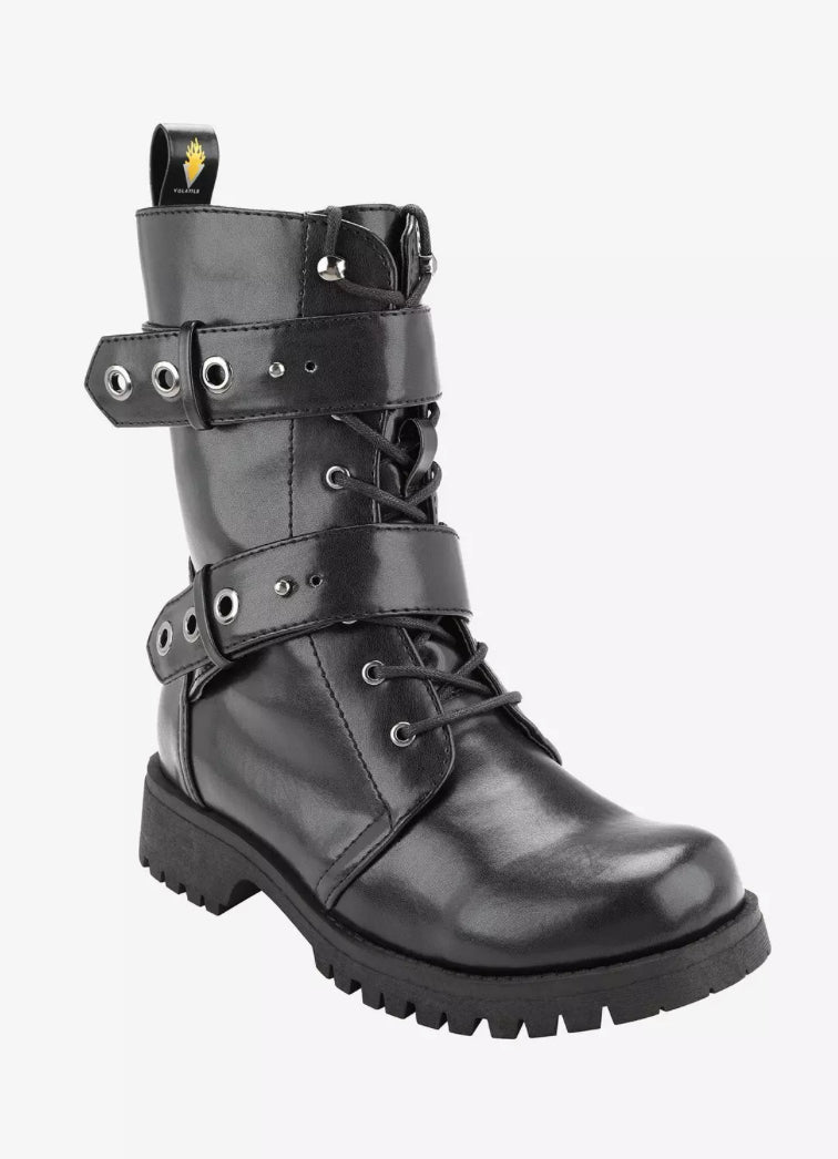 Double Strap Combat Boot - Volatile