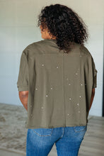 Load image into Gallery viewer, Less Than Stressed Asymmetrical Distressed Top