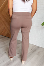 Load image into Gallery viewer, Magic Straight Pants in Dark Mocha - Dear Scarlett