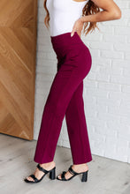 Load image into Gallery viewer, Magic Straight Pants in Wine - Dear Scarlett