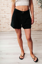 Load image into Gallery viewer, Mind Over Matter Pleated Shorts in Black - Hyfve