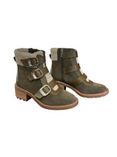 Load image into Gallery viewer, Klerica Leather / Faux Fur Olive - Vince Camuto