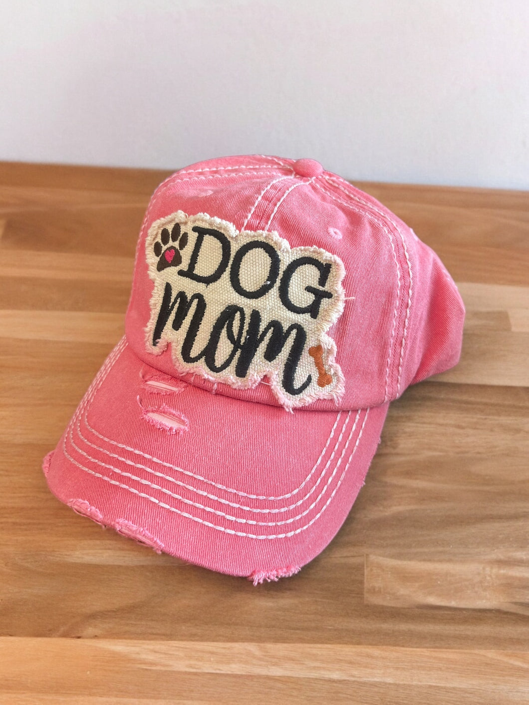 Dog Mom Cap - Embroidery Patch