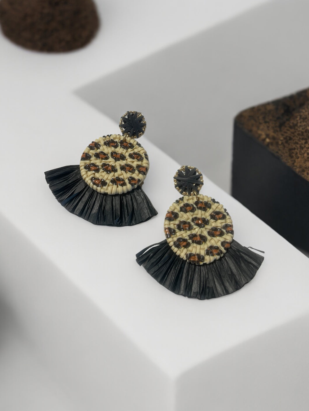 Hanson Cheetah Earring
