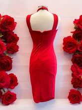 Load image into Gallery viewer, Red - Tastic Bebe Dress