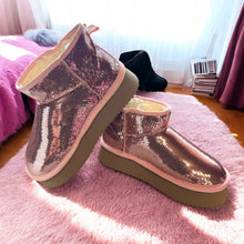 Load image into Gallery viewer, Room Service Sequin Slipper Bootie  - Corky