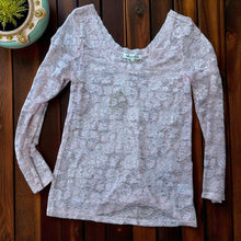 Load image into Gallery viewer, Sheer Lace Top  - A Rare Bird