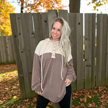 Load image into Gallery viewer, Half and Half Hoodie - Heimish