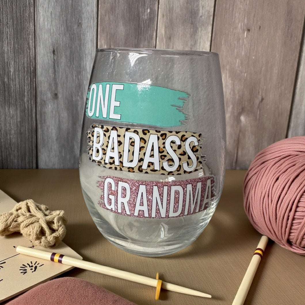 Stemless Wine Glass - Hand Wash
