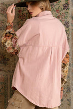 Load image into Gallery viewer, Pink Tapestry Shacket - POL