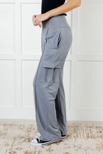Load image into Gallery viewer, Race to Relax Cargo Pants in Rhino Grey