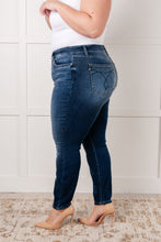 Load image into Gallery viewer, Skylar Mid Rise Thermal Vintage Skinny Jean