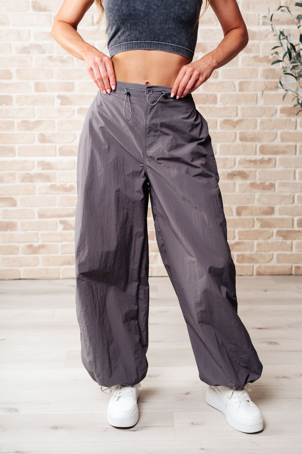 Step Up Joggers in Black - Rae Mode