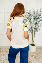 Load image into Gallery viewer, To Grandma&#39;s House Crochet Accent Top