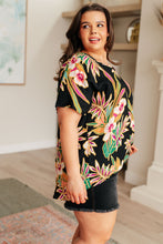 Load image into Gallery viewer, Tropical Bouquet V-Neck Top