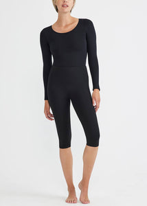 Talia Cropped Capri Shaping Legging - Cotton Stretch - Yummie