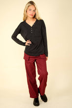 Load image into Gallery viewer, Cindy Marie Mineral Washed Top - Very J