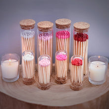 Load image into Gallery viewer, Thankful Greetings - 2&quot; Matches + Mini Cloche - Colors of Your Choice + Strikers