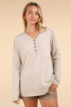 Load image into Gallery viewer, Cindy Marie Mineral Washed Top - Very J