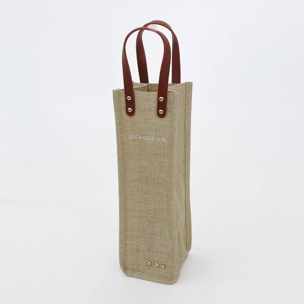 Pretty Simple - Gifted Canvas Reusable Wine Tote