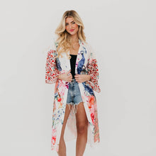 Load image into Gallery viewer, Pretty Simple - Peacock Summer Kimono