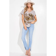 Load image into Gallery viewer, Saddle Ridge Waffle Knit Tee - Phil Love