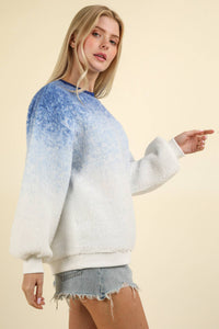 Cozy Ombre Sweatshirt - Mocha - Very J
