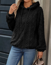 Load image into Gallery viewer, Jacquard Hoodie - 4 Color Options