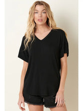 Load image into Gallery viewer, Bamboo and Beautiful Tees - 4 Color options- V Neck - Mittoshop
